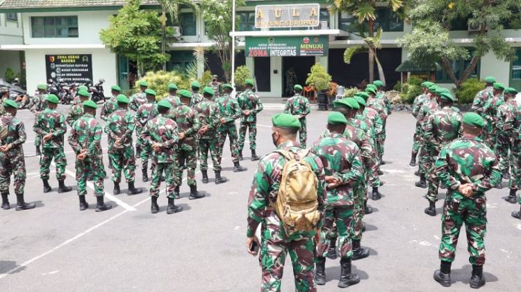67 Bintara Otsus Jadi Babinsa di Wilayah Teritorial Korem Baladhika Jaya