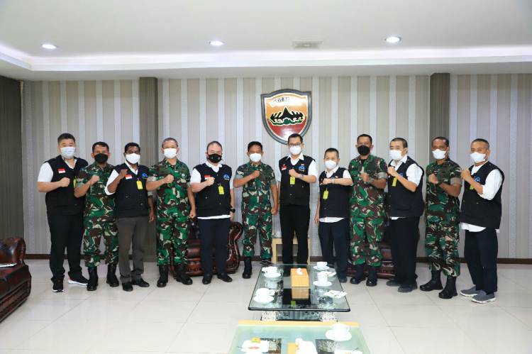 Pangdam I/BB Terima Audiensi Para Pengurus Baru Walubi Sumut di Makodam