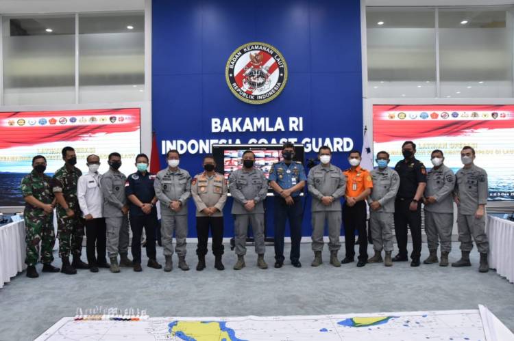 Bakamla RI Gelar Latihan Keamanan dan Keselamatan Laut Terpadu