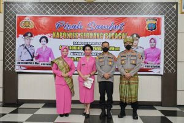 Pisah Sambut Kapolres Sergai, Bupati: Mari Bersama Bangun Sergai