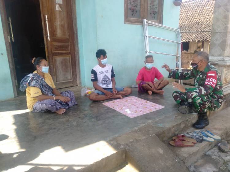Babinsa Dikerahkan Beri Edukasi Soal Protokol Kesehatan