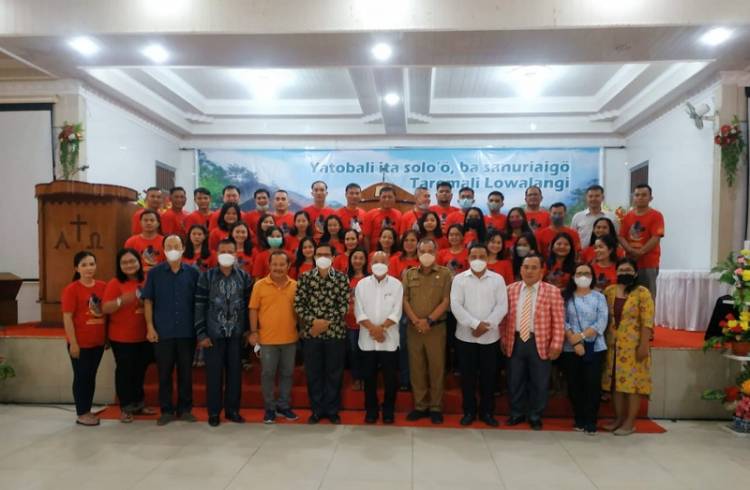 Walikota dan Kemenag Gunungsitoli Berangkatkan Rombongan PESPARAWI ke Siantar