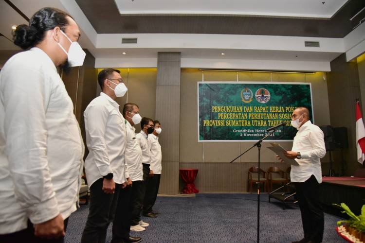 Gubsu Edy Rahmayadi Ingatkan Jangan Main Mata Soal Menjaga Hutan