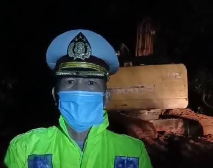 Jalur Medan-Brastagi KM 50+600 Bandar Baru Sudah Bisa Dilalui Kendaraan