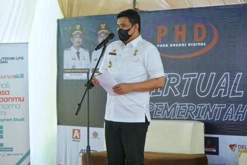 Diikuti 27 Perusahaan, Wali Kota Medan Buka Virtual Job Fair Dinas Tenaga Kerja