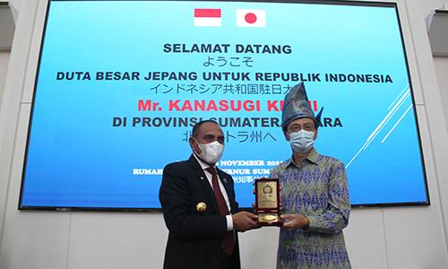 Pemprov Sumut Jajaki Kerjasama dengan Jepang di Bidang Pengolahan Sampah