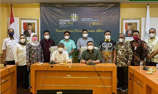 Bupati Kunjungi KemenKop-UKM, Deputi Langsung Tambah 1700 Penerima BPUM di Labura