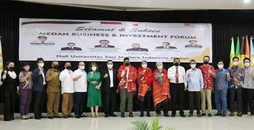 Wali Kota Medan Resmi Membuka Medan Business & Investment Forum di Universitas Sari Mutiara