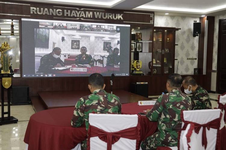 Dongkrak Capaian Vaksinasi, Kodam V/Brawijaya Kerahkan Danrem dan Dandim