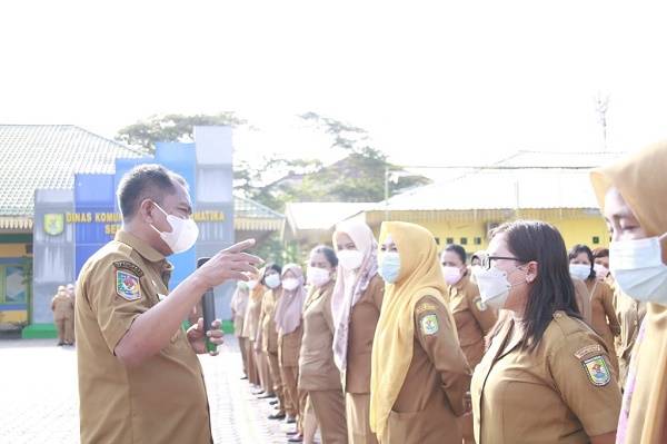 Capaian Vaksin Masih 56 Persen, Pemkab Sergai Gelar Apel Gempur Vaksinasi