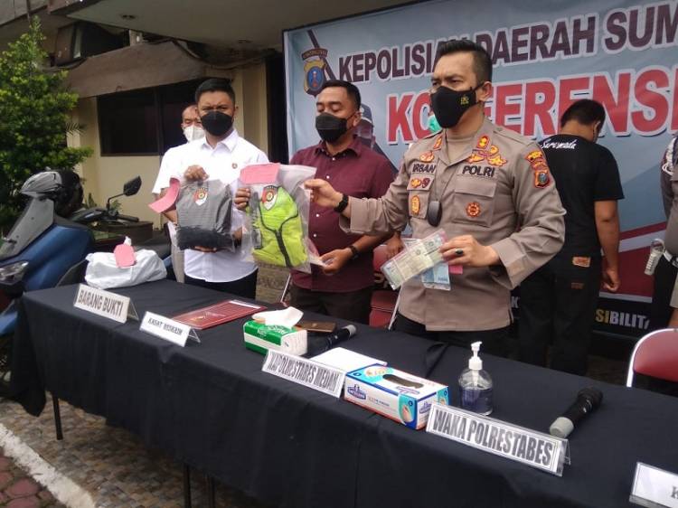 Kasus Oknum Polisi Terlibat Pemerasan, Wakapolrestabes Medan Sebut Bripka PK Terancam Hukum 9 Tahun Penjara
