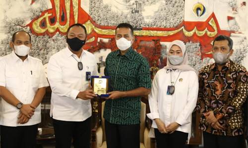 Rajut Sinergi Program dengan Pemprov Sumut, Dirut PT Jasa Raharja Bertemu Musa Rajekshah