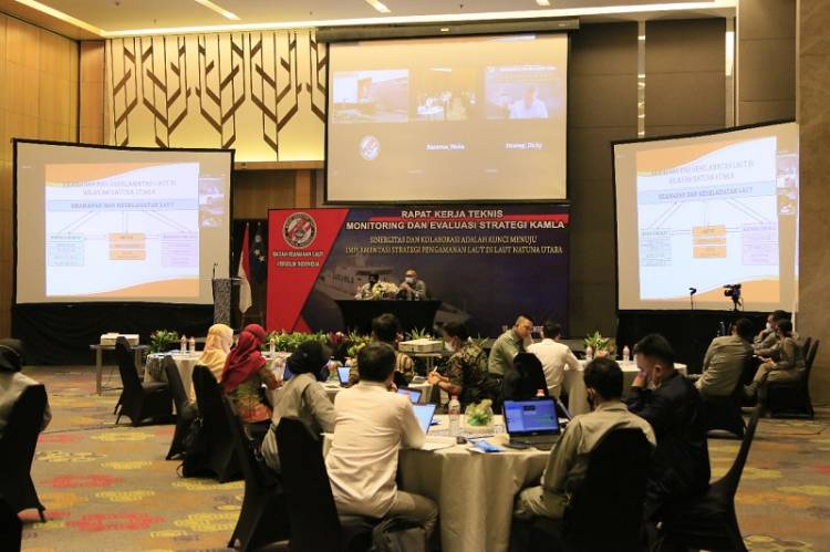 Bakamla RI Bentuk Sinergi Pengamanan Laut Natuna Utara