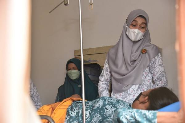 Ketua TP PKK Kabupaten Batu Bara Apresiasi Warga Jalani IVA Test