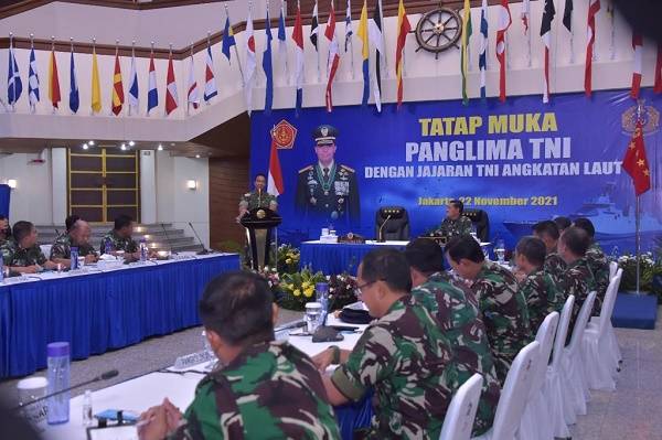Panglima TNI Kunjungi Mabes TNI AL dan Mabes TNI AU
