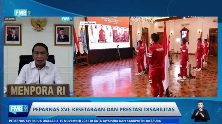Zainudin Amali Tegaskan Penyelenggaraan PON XX dan Peparnas XVI Dipastikan Setara