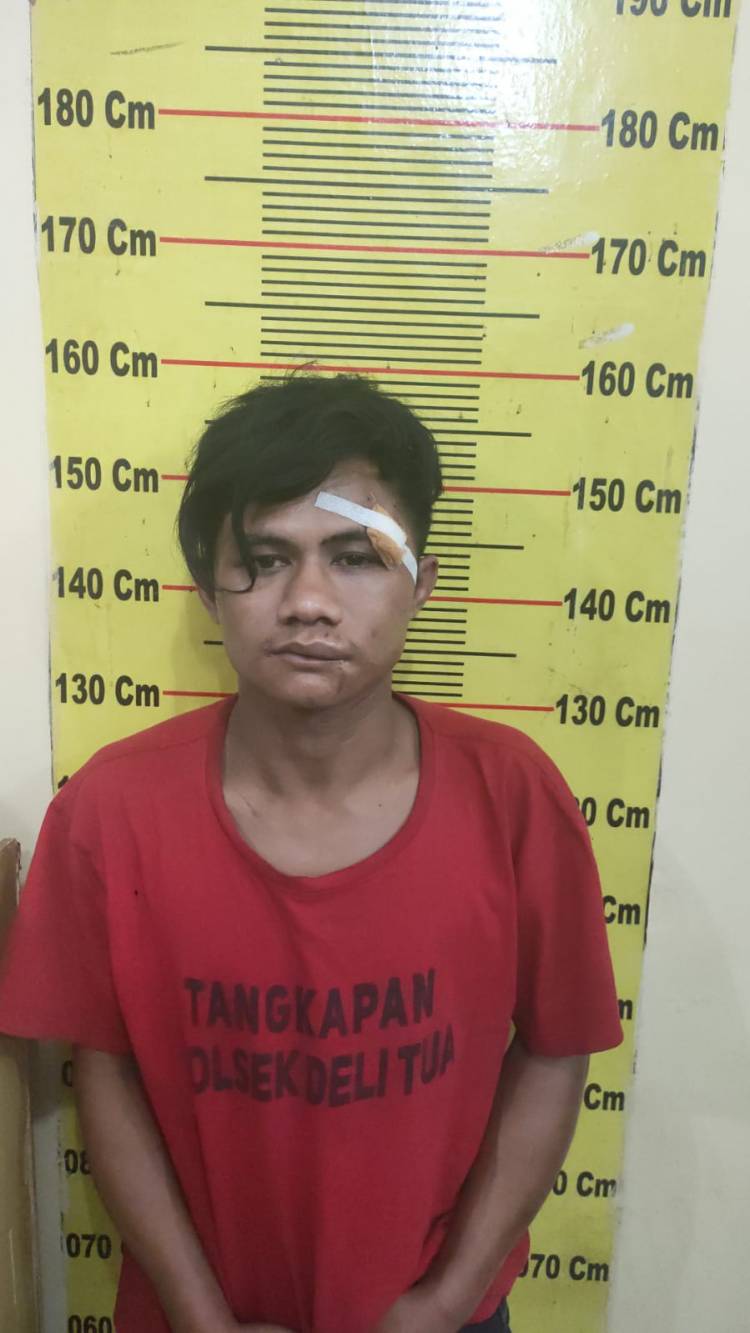 Polisi Tangkap Seorang Pelaku Bongkar Rumah Resahkan Warga Kwala Bekala 