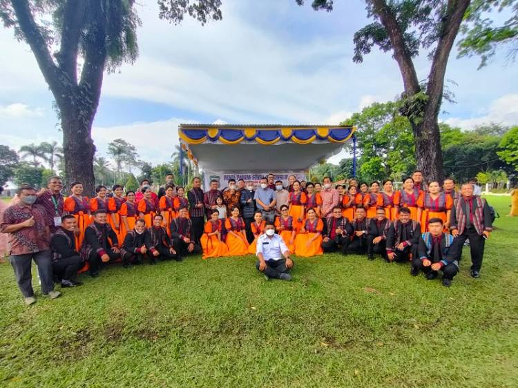 Kontingen Toba Samosir Ikuti Kompetisi Pesparawi ke-IV Povinsi Sumatera Utara