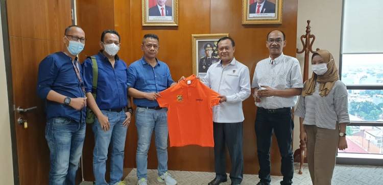 Ketua Pewarta Lakukan Kunjungan ke Kapus Inafis Bareskrim Polri