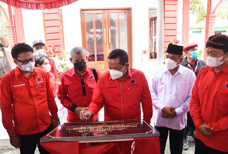  Musholla Al Marhaen di Kantor DPC PDI Perjuangan Deli Serdang Diresmikan