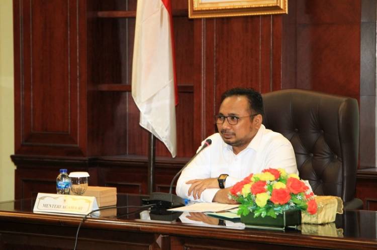 Rakor Penguatan Moderasi Beragama, Menag Pesankan Tiga Hal Ini