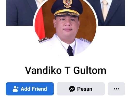 Bupati Samosir Adukan Pembuat Akun Palsu ke Polres Samosir