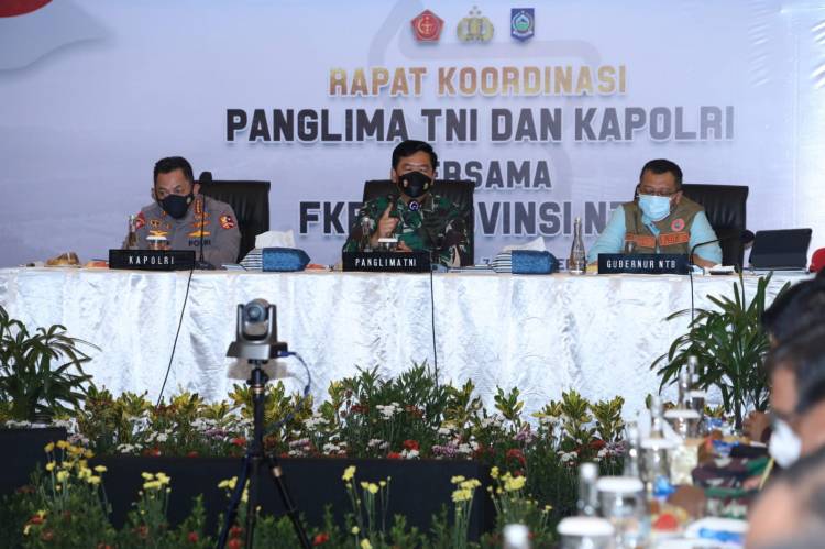  Panglima TNI : Kunci Sukses Event Internasional di Lombok Tengah adalah Kerja sama