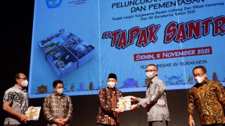 Rilis Komik Madani Bersama ISI Surakarta, Kemenag Edukasi Moderasi Beragama melalui Seni