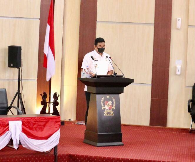 Bobby Nasution Sampaikan Rancangan APBD 2022 dalam Rapat Paripurna DPRD Medan