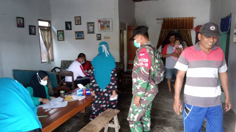 Kodim Genjot Vaksinasi dan Patuh Protokol Kesehatan