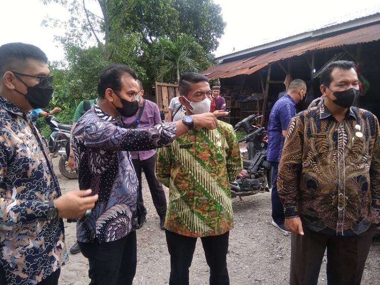 Atasi Banjir di Pasar Kwala Bekala, PUD Pasar Kolaborasi dengan Kecamatan Medan Johor
