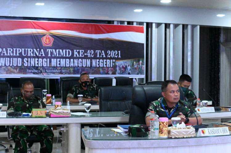  Brigjen Agus Setiawan: TMMD di Jawa Timur Terlaksana Secara Tepat
