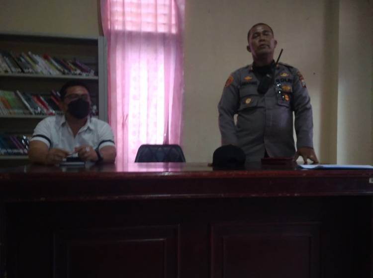 Kapolsek Medan Area Temu Ramah dengan Wartawan