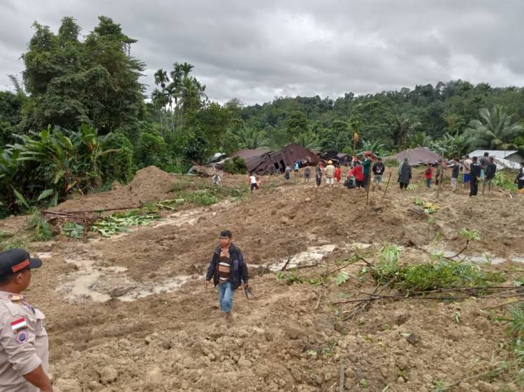 Satu Orang Meninggal Akibat Tanah Longsor di Sibolangit