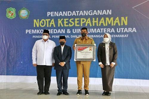 Pemko Medan dan UIN Sumatera Utara Jalin Kerjasama
