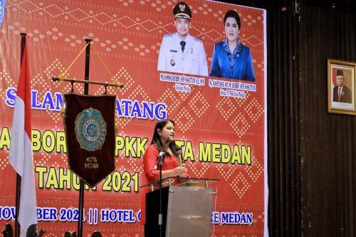  Ketua TP PKK Harapkan Kader Dapat Tingkatkan Kualitas Guna Wujudkan Program Pokok PKK