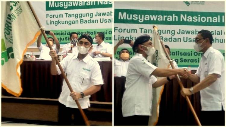 Mahir Basayut Terpilih sebagai Ketua Umum Forum CSR