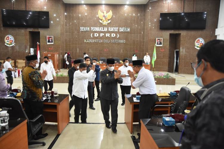 Penjelasan Bupati Perihal Jawaban Pandangan Umum Fraksi DPRD Deli Serdang