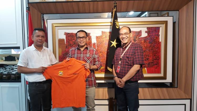 Ketua Pewarta Kunjungi Brigjen Pol Andi Rian, Semoga Pewarta ke Depan Semakin Berkibar