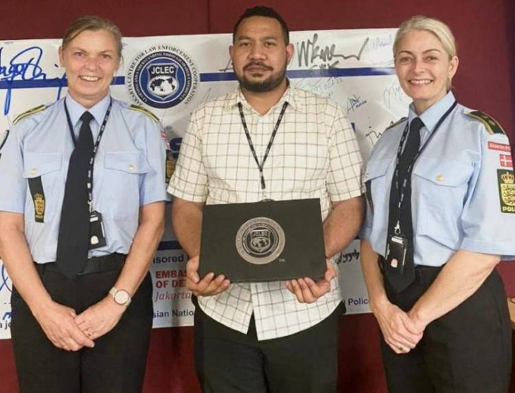 Diundang Kedutaan Denmark, Iptu Marvel Ansanay Ikuti Pelatihan Penerapan HAM dalam Proses Pemeriksaan