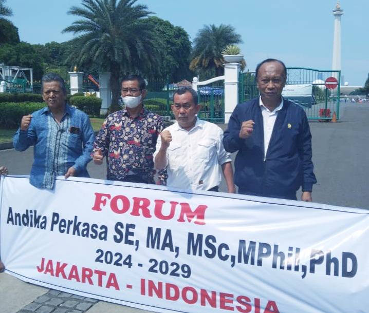Forum Andika Perkasa Deklarasi di Tugu Monas