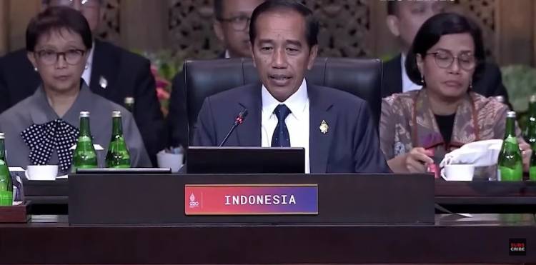 Presiden Jokowi Resmi Buka KTT G20 di Bali