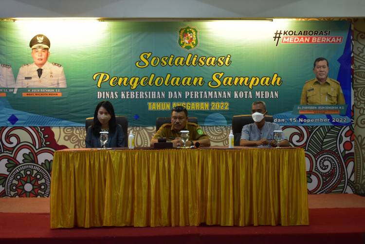 Upaya Membangun TPS 3R, Pemko Medan Gelar Sosialisasi Pengelolaan Sampah