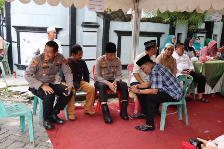 Kapolrestabes Medan Hadiri Happy Milad Majelis Ta'lim Halimah MTH ke-9 Tahun