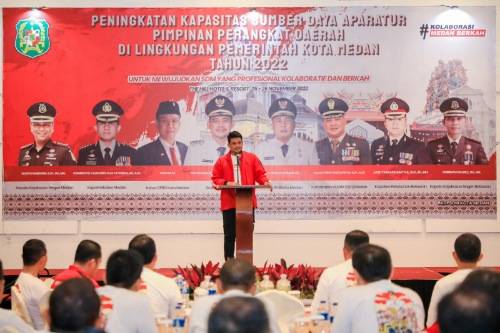  Pemko Medan Gelar Peningkatan Kapasitas Sumber Daya Aparatur Pimpinan