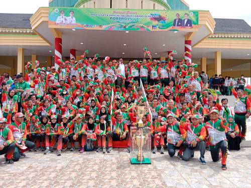 Kota Medan Kembali Meraih Juara Umum Porprov Sumut 2022, Walikota Siapkan Bonus