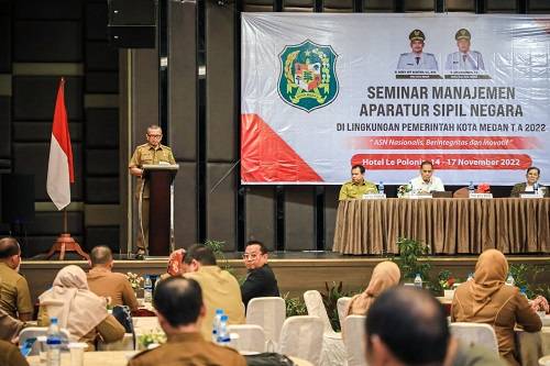 Pemko Medan Gelar Seminar Manajemen ASN
