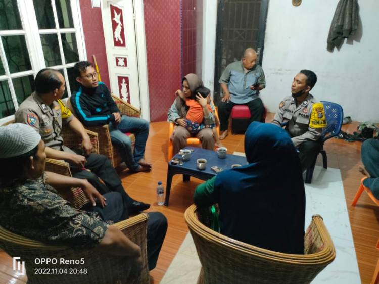 Laporan Penipuan dan Penggelapan Belum Ditindak Lanjuti, Bhabinkamtibmas Polsek Medan Sunggal  Mediasi Korban dan Terlapor