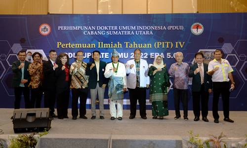 Ajak PDUI Sumut Terus Bersinergi, Gubernur Sumut Minta Dokter di Desa Diprioritaskan