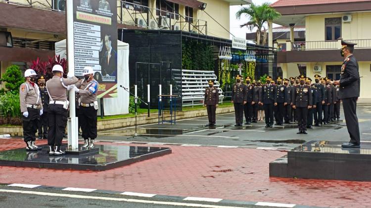Kapolrestabes Medan Kombes Pol Valentino Alfa Tatareda Jadi Inspektur Hari Pahlawan